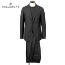 【ポイント10倍】タリアトーレ TAGLIATORE / 【国内正規品】 / 25-26AW フレスコ調マットウーステッド2Bイージースーツ「DAKAR」(ブラック)/ 秋冬春 3シーズン メンズ イタリア トラベルスーツ セットアップ ドローコードパンツ ダカール 無地