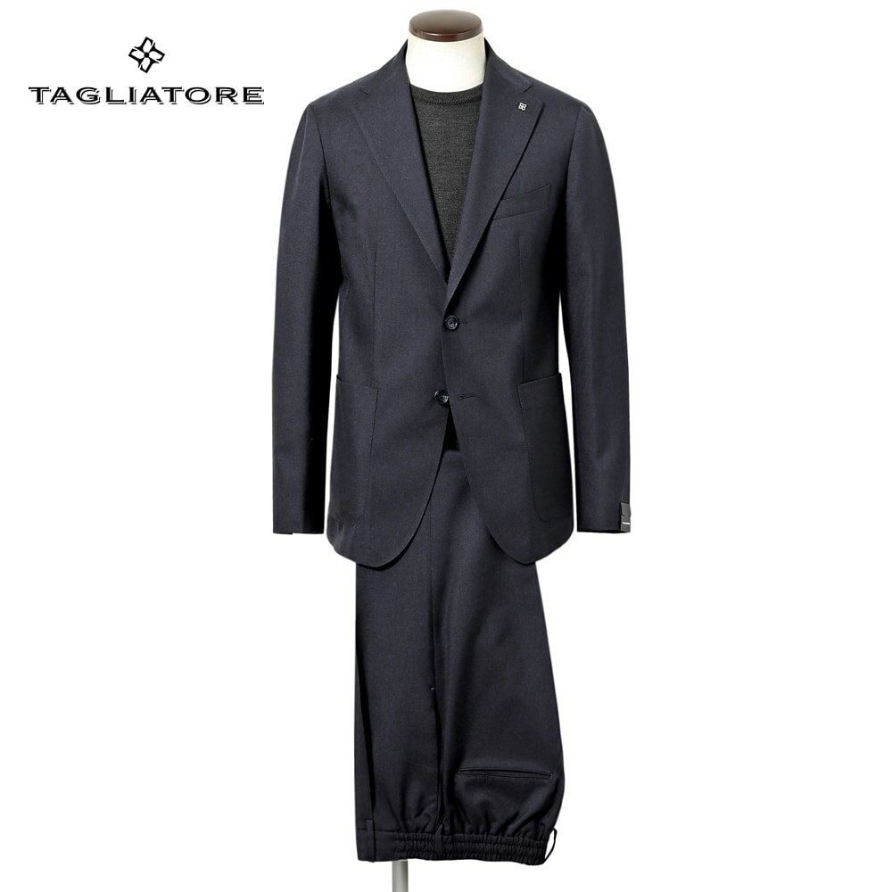 【ポイント10倍】タリアトーレ TAGLIATORE / 【国内正規品】 / 25-26AW フレスコ調マットウーステッド2Bイージースーツ「DAKAR」(ネイ...