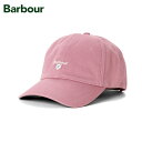 【ポイント10倍】バブアー Barbour 【国内正規品】 / 製品洗いコットンツイルベースボールキャップ「CASCADE SPORTS CAP (MHA0274)」(ペールピンク)/ セール除外品 スポーツキャップ 帽子 CAP メンズ レディース 男女兼用 イギリス 無地 ロゴ