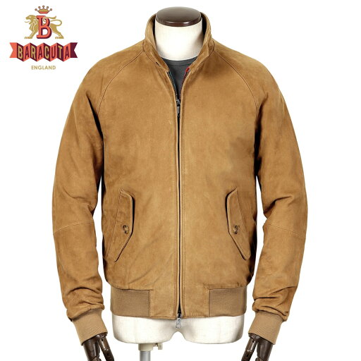 バラクータ BARACUTA / 【国内正規品】 / ゴートスエードオリジナルハリントンジャケット「G9」(TOBACCO/タバコ)【ハンガー便選択OK】/ セール除外品 イギリス レザーブルゾン レザージャケット G9ジャケット レギュラーフィット バラクータ BARACUTA / 【国内正規品】 / ゴートスエードオリジナルハリントンジャケット「G9」(TOBACCO/タバコ)【ハンガー便選択OK】/ セール除外品 イギリス レザーブルゾン レザージャケット G9ジャケット レギュラーフィット