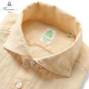 【ポイント10倍】フィナモレ Finamore / 【国内正規品】 / 25SS 当店別注リネンポプリンワンピースカラーシャツ「PANTELLERIA」(ペール...