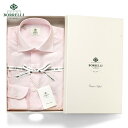 【SALE】ルイジボレッリ ルイジボレリ LUIGI BORRELLI / 25SS コットンローンセミワイドカラードレスシャツ「LUCIANO(SR1802)」(ピンク)/ あす楽非対応 メンズ イタリア 手縫い ビジネス ワイシャツ ルチアーノ 無地