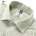【ポイント10倍】 ルイジボレッリ ルイジボレリ LUIGI BORRELLI / 25SS リネンコットンポプリン逆ハイストライプワンピースカラーカジュアルシ...
