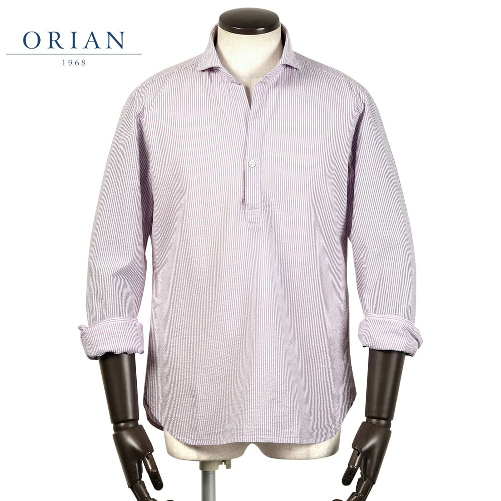 【クーポン対象】オリアン ORIAN ／ 【国内正規品】 ／ 25SS 製品洗いコットンシアサッカー