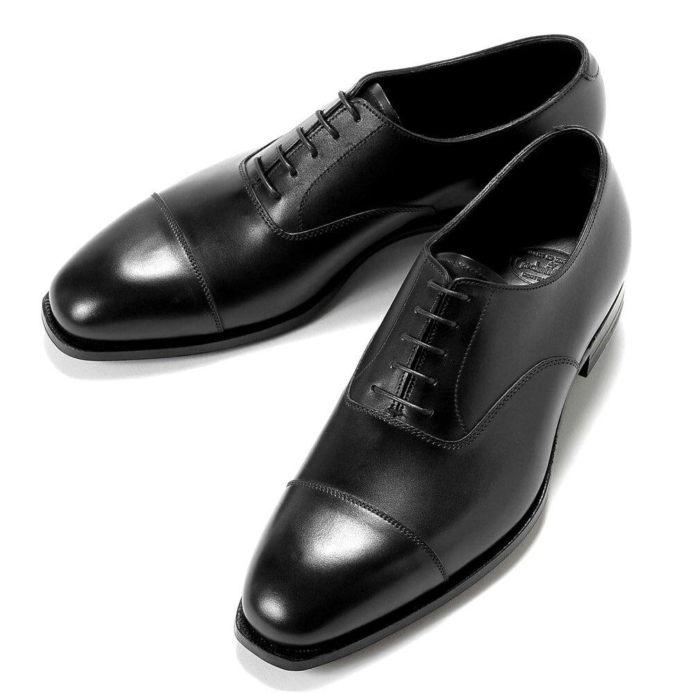 【ポイント10倍】クロケット＆ジョーンズ CROCKETT＆JONES ／ 【国内正規品】 アニリンカーフストレートチップ「AUDLEY 3（HAND GRADE）」（BLACK／ブラック） ／ オードリー 靴 レザー メンズ 革 ドレスシューズ シューズ クロケットジョーンズ 本革 革靴