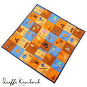ディエッフェ キンロック Dieffe Kinloch / コットンポプリンプリントハンカチーフ「NAPOLI/SMORFIA」(マルチカラー)【ネコポス対応 ...