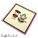 ディエッフェ キンロック Dieffe Kinloch / コットンポプリンプリントハンカチーフ「AMSTERDAM/KIDS」(ベージュ基調)【ネコポス対応 ...