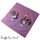 【ポイント10倍】ディエッフェ キンロック Dieffe Kinloch / コットンポプリンプリントハンカチーフ「PORTUGAL/FOLK ROOSTER ...