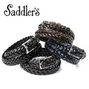 【ポイント10倍】サドラーズ Saddler’s / 30mm幅手編みレザーメッシュベルト「G256」(4 colors)ベルト レザー 革 イタリア製 【ラッピング対応】 | メンズ レザーベルト 革ベルト 皮ベルト メッシュベルト メッシュベルト ブランド おしゃれ ギフト