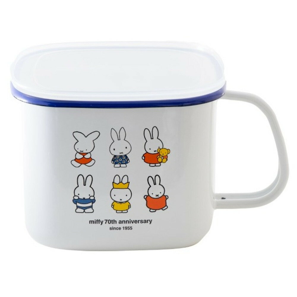 富士ホーロー ミッフィー70周年シリーズ みそポット MF70-KP HNM