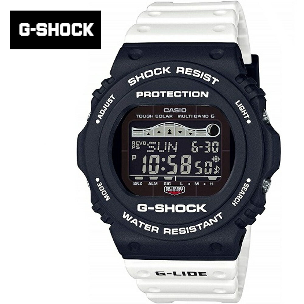 【CASIO】カシオ G-SHOCK Gライド 電波ソーラー 腕時計 GWX-5700SSN-1【並行輸入品】