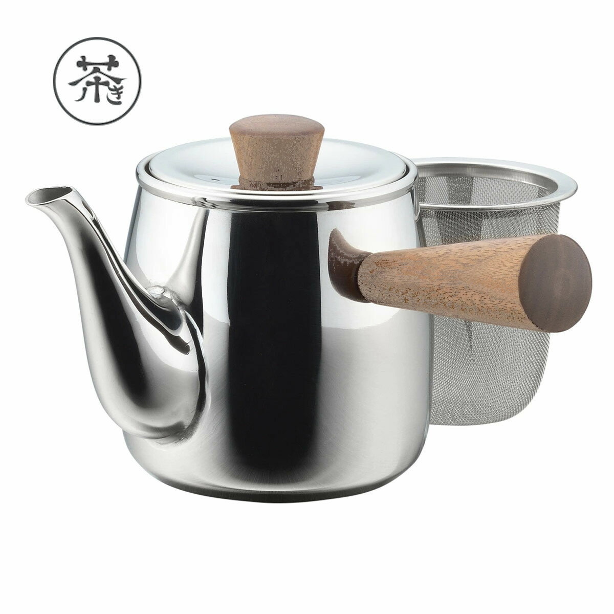 宮崎製作所 茶き 急須 茶こし付き 直火不可 0.38L かがみ 小 CHA-1 Miyaco HNM