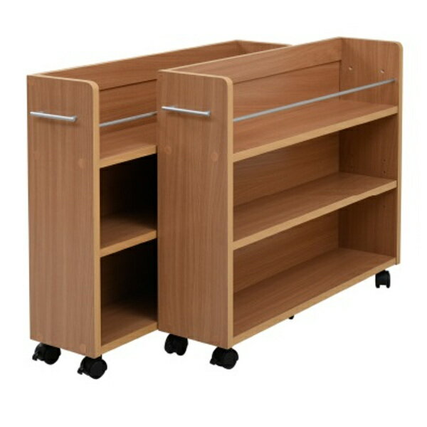 押入れ 収納 ラック 本棚 2個セット 幅19 奥行78 キャスター付き ワゴン 整理 隙間 家具 押入れ 収納 リビング 大容量 棚 スライド 収納庫 漫画 ...