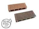 人工木ウッドデッキ ecofeel(エコフィール) カットサンプル2色セット PWDE-SAM 色見本 サンプル sample