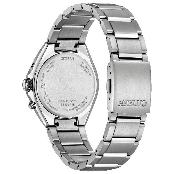 【1年メーカー延長保証付き】シチズン CITIZEN ATTESA ソーラー電波 スーパーチタニウム 38mm 10気圧防水 メンズ腕時計 正規品 1年間メーカー保証 CB1120-50G