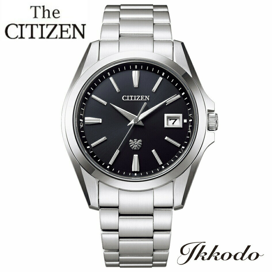 ザシチズン The CITIZEN エコドライブ ECO-DRIVE 高精度 年差±5秒 光発電 ステンレスケース＆ブレス 40mm パーペチュアルカレンダー 10気圧防水 メンズ腕時計 男性 紳士 日本国内正規品 10年保証 AQ4060-50E 【AQ406050E】 送料無料