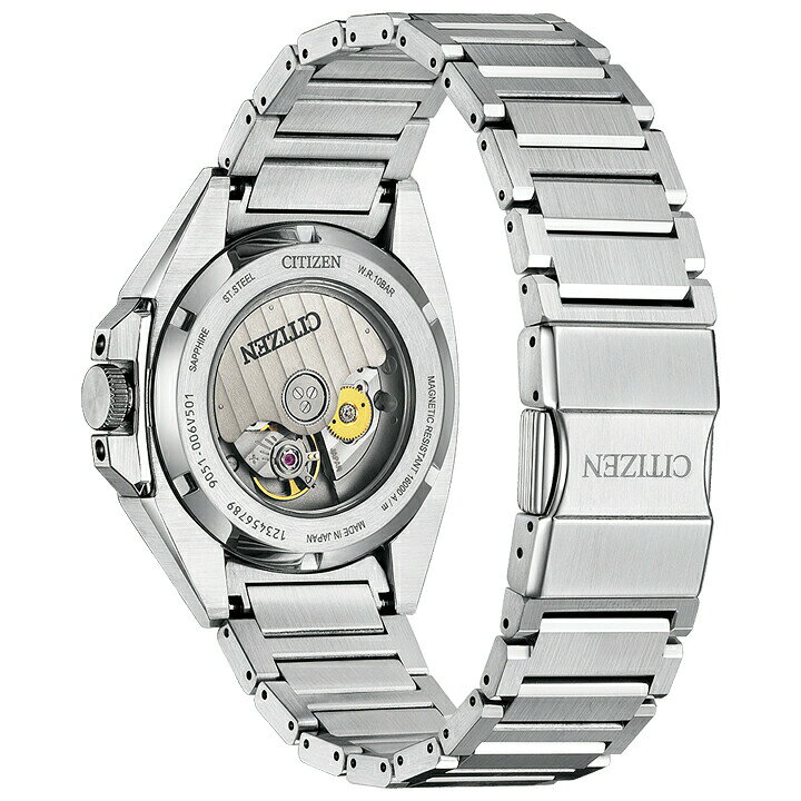 城下町松本の時計店 一光堂のシチズン CITIZEN シリーズエイト Series 8 831 メカニカル 自動巻き 40mm 耐磁2種 10気圧防水 正規品 腕時計 NB6050-51E NB605051E｜アングル3