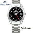 グランドセイコー グランドセイコー Grand Seiko ヘリテージコレクションGMT 9F86クォーツ 年差10秒 10気防水 ブラックダイヤル 40ミリ ステンレスケース＆ブレス 正規品 5年保証 メンズ腕時計 男性 SBGN013