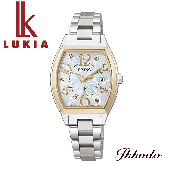 세이코 SEIKO 루키아 LUKIA Happy Collection 티타늄 케이스 태양 전파 10 기압 방수 여성 시계 정규품 SSQW100