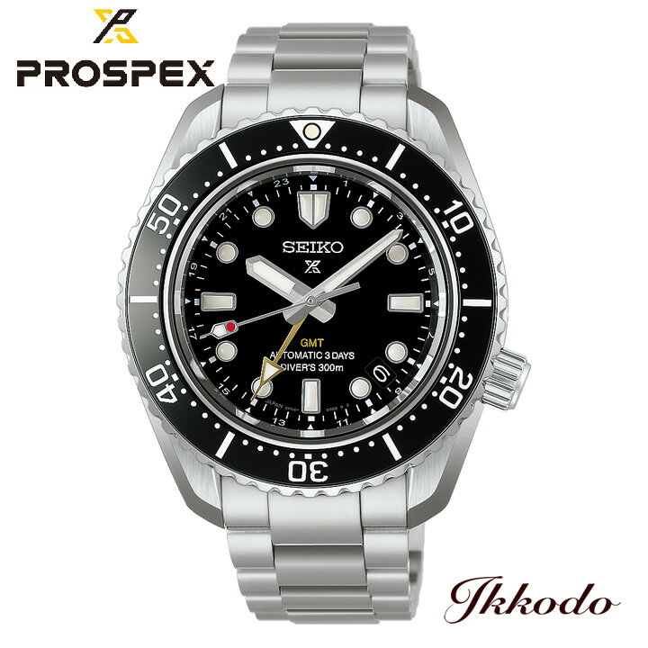 【ご予約品5月15日発売予定】セイコー SEIKO プロスペックス PROSPEX コアショップ限定 ダイバーズ 1968 ヘリテージ GMT 自動巻き 42mm 300m空気潜水用防水 腕時計 正規品 HBC002J
