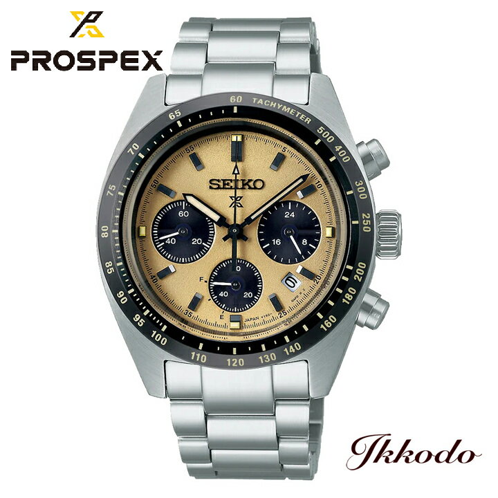 セイコー SEIKO プロスペックス PROSPEX スピードタイマー SPEEDTIMER ソーラークロノグラフ ステンレスケース＆ブレス 39mm 10気圧防水 メンズ ウォッチ 腕時計 男性 紳士 日本国内正規品 SBDL089