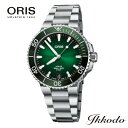 オリス 5/7 9:59まで10%OFFクーポンあり オリス ORIS アクイスデイト キャリバー400 5日間パワーリザーブ 自動巻き 41.5ミリ ステンレスケース&ブレス 日本国内正規品 10年保証 腕時計 01 400 7769 4157 8 22 09PEB 送料無料