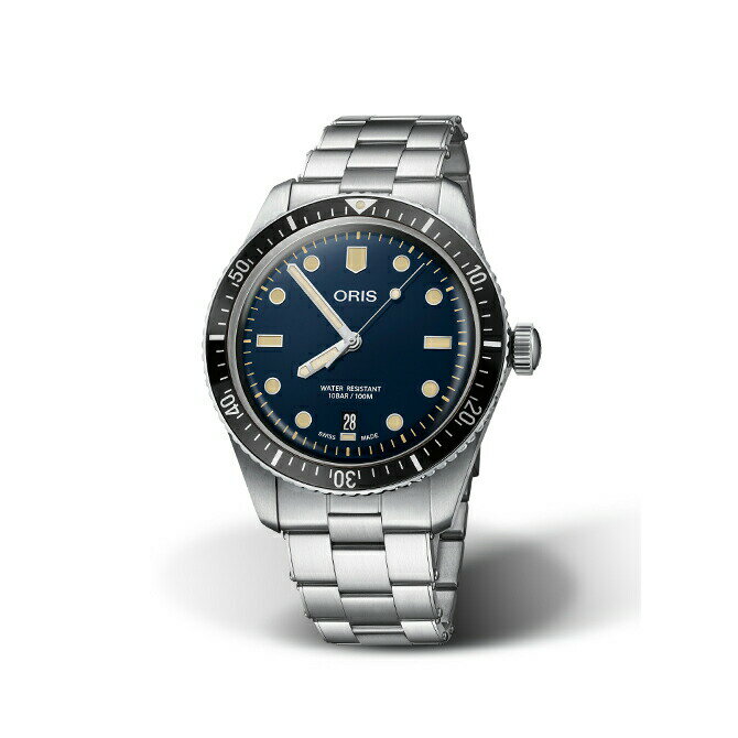 オリス ORIS ダイバーズ65 自動巻き ブルーダイアル 10気圧防水 40ミリ ステンレススティールケース&ブレス 01 733 7707 4055-07 8 20 18【0173377074055-0782018】