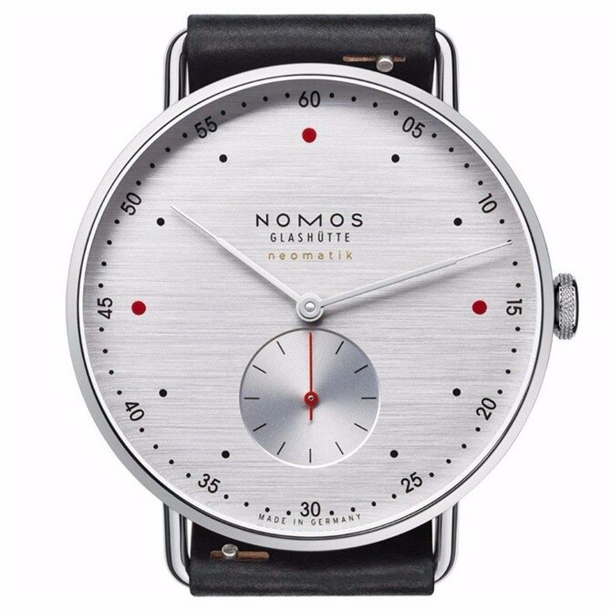 NOMOS GLASHUTTE ノモス At Work メトロ ネオマティック39シルバーカット 38.5ミリ 自動巻き ドイツ製 日本国内正規品 2年保証 MT130014SC239【あす楽】