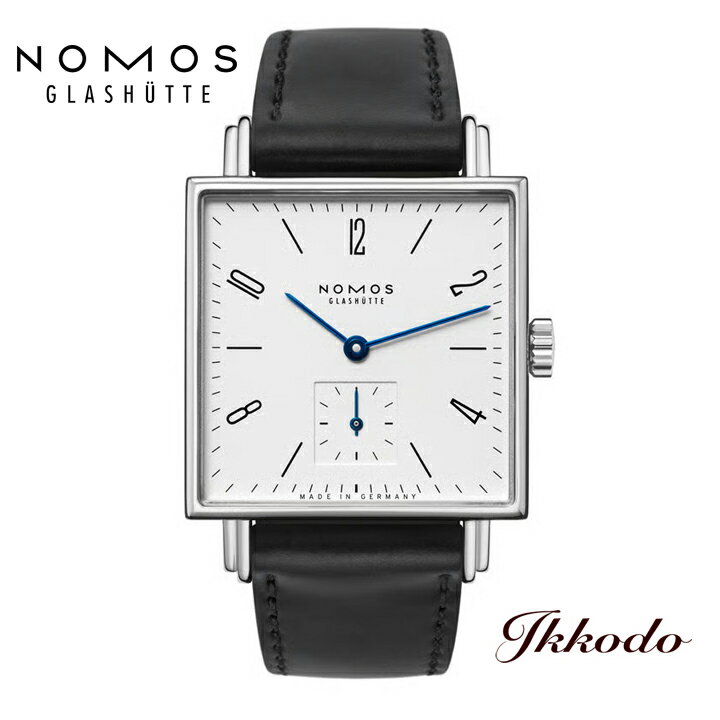 乐天商城 - 【ご購入特典ノモス純正ディプロインバックルプレゼント】NOMOS Glashütte ノモス テトラ TETRA 29.5ミリ 手巻き コードヴァンストラップ ドイツ製 日本国内正規品 2年保証 腕時計 NM406