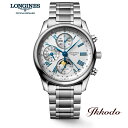 ywTΏۏizW LONGINES }X^[RNV gvJ_[ [tFCY NmOt  Vo[ u[[} 3Ch 40mm Ki L2.673.4.71.6yL26734716z