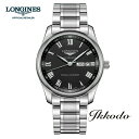 ywTΏۏizW LONGINES }X^[RNV AjAJ_[  ubN XeXP[X&uX 3Ch 40mm {Ki L2.910.4.51.6yL29104516z