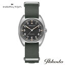 ハミルトン HAMILTON カーキアビエーション PILOT PIONEER パイロット パイオニア メカ 手巻き 36×33ミリ ステンレスケース NATOベルト 10気圧防水 正規品 2年保証 腕時計 H76419931