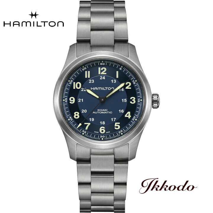 ڤŵоݾʡۥϥߥȥ HAMILTON ե ˥ Field Titanium 80 ư 󥱡 38mm 10ɿ ܹ 2ǯ֥᡼ݾ ӻ H70205140