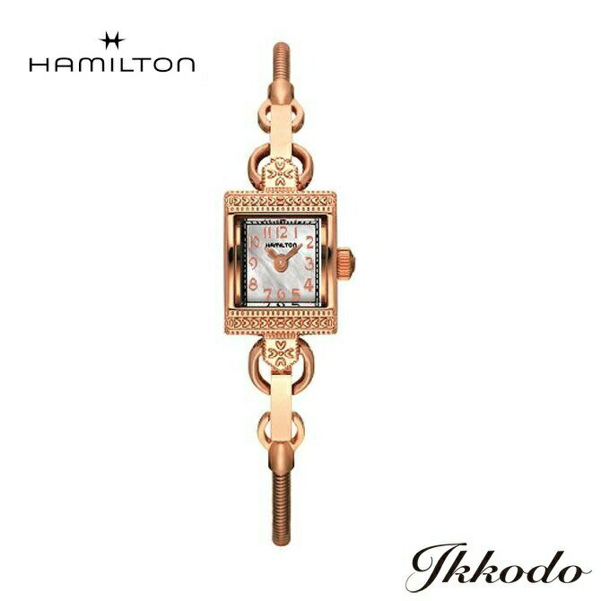 ڤŵоݾʡۡ2000ߥݥ󤢤ۥϥߥȥ HAMILTON ǥ ϥߥȥ ơ Lady Hamilton Vintage  15mm ƥ쥹&֥쥹RGPVD MOPʸ 5ɿ ܹ 2ǯݾ ǥӻ H31241113