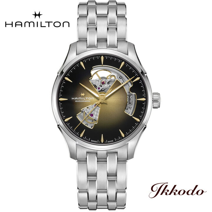 Viewmatic - 【ご購入特典対象商品】ハミルトン HAMILTON ジャズマスター オープンハート Jazzmaster Open Heart Auto 自動巻き 40ミリ 5気圧防水 正規品 2年保証 H32675101