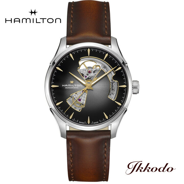 【ご購入特典対象商品】ハミルトン HAMILTON ジャズマスター オープンハート Jazzmaster Open Heart Auto 自動巻き 40ミリ 5気圧防水 正規品 2年保証 H32675581