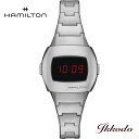 【ご購入特典対象商品】【2000円クーポンあり】 ハミルトン HAMILTON PSR 74 クォーツ ステンレス 25.5mm X 31mm 10気圧防水 正規品 2年保証 腕時計 H52304130