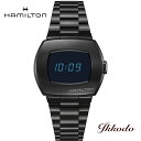 【ご購入特典対象商品】【2000円クーポンあり】 ハミルトン HAMILTON PSR Digital Quartz クォーツ ステンレス 41mm x 35mm ブルー文字10気圧防水 正規品 2年保証 腕時計 H52404131