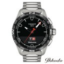 5/7 9:59まで10 OFFクーポンあり 【ご購入特典対象商品】TISSOT ティソ T-タッチコネクト ソーラー チタンケース バンド 47.5mm 10気圧防水 メンズ ウォッチ 腕時計 2年保証 正規品 T121.420.44.051.00 【T1214204405100】送料無料