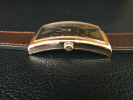 TISSOT☆ティソ☆バナナ センテナリー☆BANANA CENTENARY☆クォーツ☆ブラック文字盤☆ステンレススティールケース(ローズゴールドPVD)☆ブラウンカーフストラップ☆3気圧防水☆正規品☆2年保証☆T117.509.36.052.00 【T1175093605200】【あす楽】