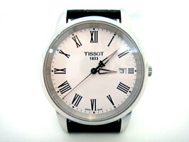 TISSOT☆ティソ☆CLASSICDREAMGent☆ドリーム☆メンズ☆クォーツ☆ホワイト文字盤☆ステンレスケース&ブラウンレザーストラップ☆38ミリ☆3気圧防水☆正規品☆2年保証☆T033.410.16.013.01【T0334101601301】【あす楽】