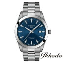 TISSOT ティソ T-CLASSIC Gentleman ジェントルマン クォーツ チタンケース&ブレス 40mm 10気圧防水 腕時計 正規品 2年保証 T127.410.44.041.00