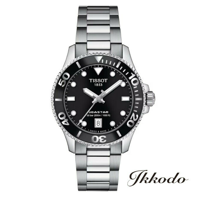 【ご購入特典対象商品】TISSOT ティソ SEASTAR 1000 シースター クォーツ 36mm 30気圧防水 腕時計 日本国内正規品 2年間メーカー保証 T..