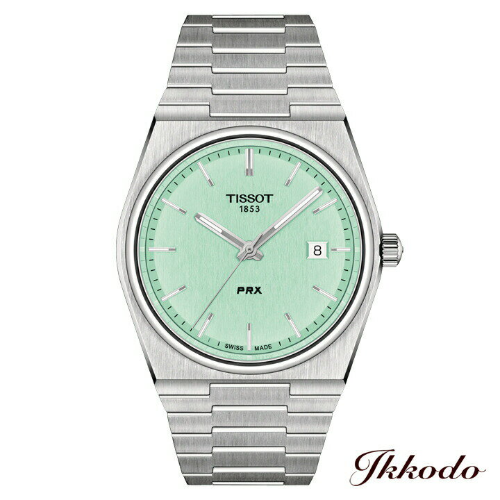 TISSOT ティソ T-CLASSIC PRX クォーツ 40mm 10気圧防水 腕時計 日本国内正規品 2年保証 T137.410.11.091.01