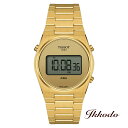 【ご購入特典対象商品】TISSOT ティソ T-CLASSIC PRX DIGITAL デジタル 35mm ゴールド 10気圧防水 腕時計 正規品 2年間メーカー保証 T137.263.33.020.00【T1372633302000】