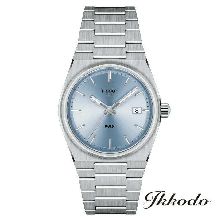 TISSOT ティソ T-CLASSIC PRX クォーツ 35mm 10気圧防水 腕時計 正規品 2年間メーカー保証 T137.210.11.351.00 T1372101135100