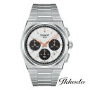 【ご購入特典対象商品】TISSOT ティソ T-CLASSIC PRX POWERMATIC 80 AUTOMATIC クロノグラフ 自動巻 42mm 10気圧防水 メンズ腕時計 正規品 2年間メーカー保証 T137.427.11.011.00 T1374271101100