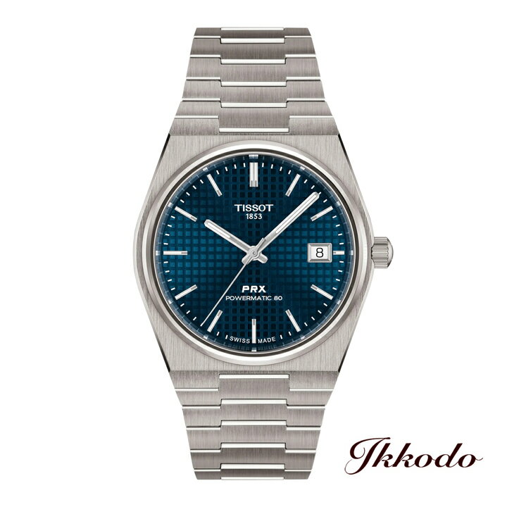 【ご購入特典対象商品】TISSOT ティソ T-CLASSIC PRX POWERMATIC 80 AUTOMATIC チタニウム チタン 38mm 自動巻き ...