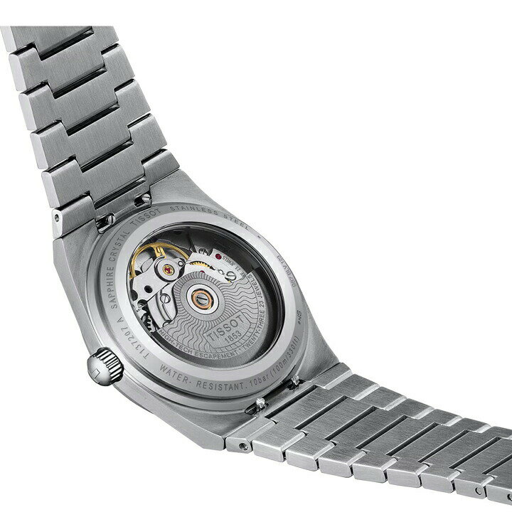 【ご購入特典対象商品】TISSOT ティソ T-CLASSIC PRX POWERMATIC 80 AUTOMATIC 自動巻き 35mm ブラック 10気圧防水 腕時計 正規品 2年間メーカー保証 T137.207.11.051.00【T1372071105100】