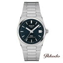 ywTΏۏizTISSOT eB\ T-CLASSIC PRX POWERMATIC 80 AUTOMATIC  35mm u[ 10Ch rv Ki 2Nԃ[J[ۏ T137.207.11.041.00yT1372071104100z